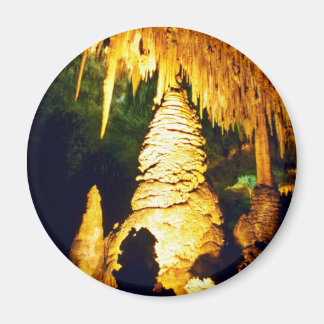 Nationaal park Carlsbad Caverns, verlicht binnenla Magneet