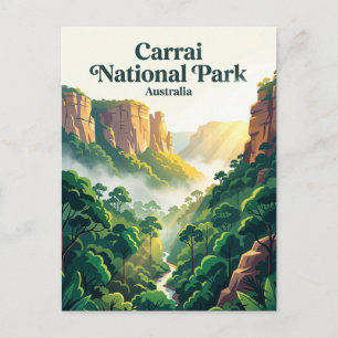 Nationaal park Carrai Australië Briefkaart