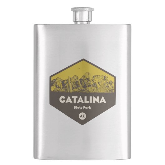 Nationaal Park Catalina, Arizona Flacon (Voorkant)