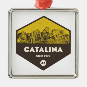 Nationaal Park Catalina, Arizona Metalen Ornament
