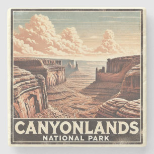 Nationaal park Cayonlands Stenen Onderzetter