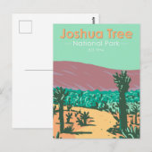 Nationaal park Cholla Cactus Garden Briefkaart (Voorkant / Achterkant)