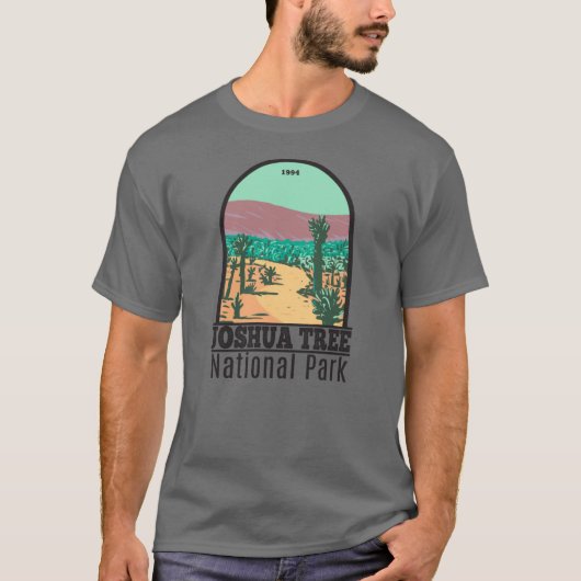 Nationaal park Cholla Cactus Garden T-shirt (Voorkant)