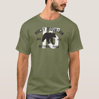 Nationaal Park Colorado Beer Rocky Mountain T-shirt