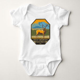 Nationaal park Colorado Elk Rocky Mountain Romper