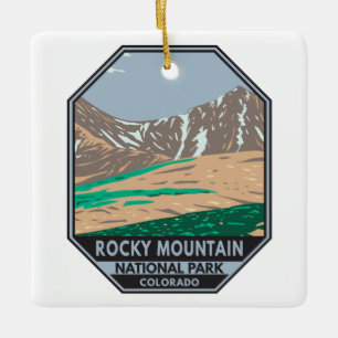 Nationaal park Colorado Grays Peak Keramisch Ornament