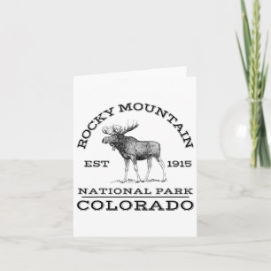Nationaal park Colorado Moose Hike O Kaart