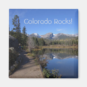 Nationaal park Colorado Rocks Rocky Mountain Magneet