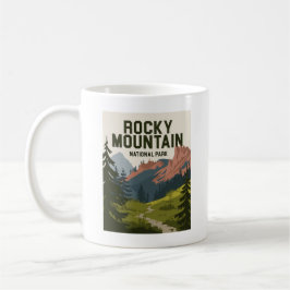 Nationaal Park Colorado Rocky Mountain Koffiemok