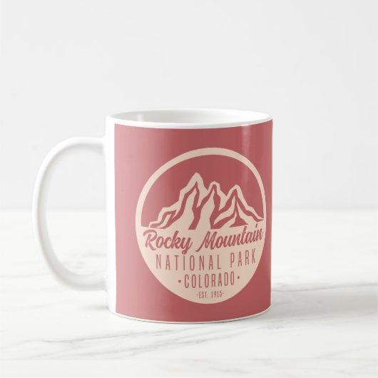 Nationaal Park Colorado Rocky Mountain Koffiemok (Links)