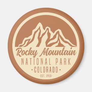 Nationaal Park Colorado Rocky Mountain Magneet