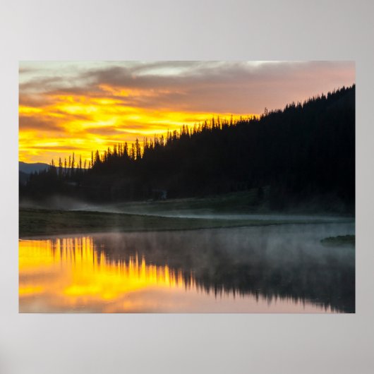 Nationaal Park Colorado Rocky Mountain Poster (Voorkant)