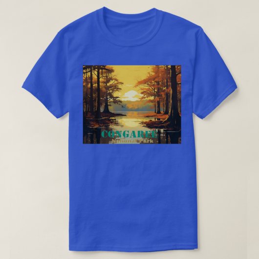 Nationaal park Congaree 3 T-shirt (Design voorkant)