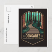  Nationaal Park Congaree, South Carolina Briefkaart (Voorkant / Achterkant)