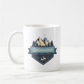 Nationaal park Cool Rustic Yellowstone Koffiemok (Links)