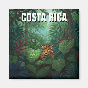 Nationaal park Corcovado Costa Rica Jaguar Magneet