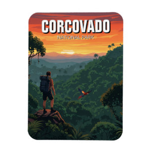 Nationaal park Costa Rica Corcovado Magneet