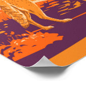 Nationaal park Coyote - Death Valley Poster (Hoek)