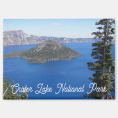 Nationaal park Crater Lake Landscape Magneet (Voorkant)