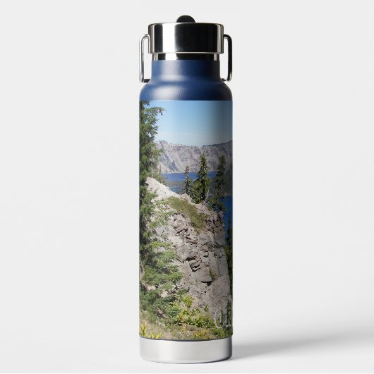 Nationaal park Crater Lake Landscape Waterfles (Voorkant)