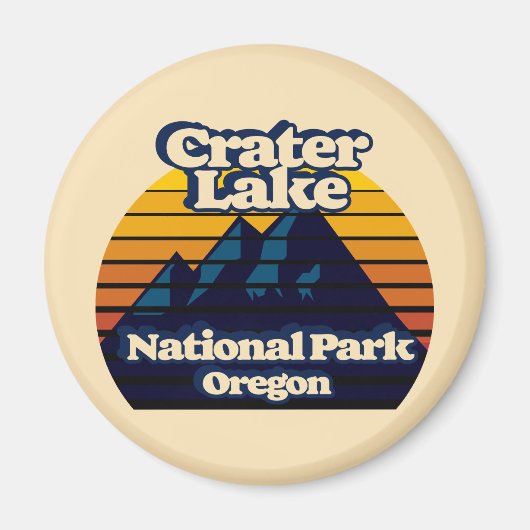 Nationaal park Crater Lake Magneet (Voorkant)