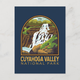 Nationaal Park Cuyahoga  Emblem Briefkaart