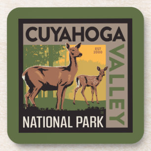 Nationaal park Cuyahoga Valley   Ohio Bier Onderzetter