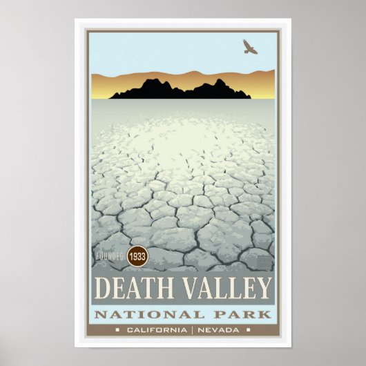 Nationaal park Death Valley 3 Poster (Voorkant)