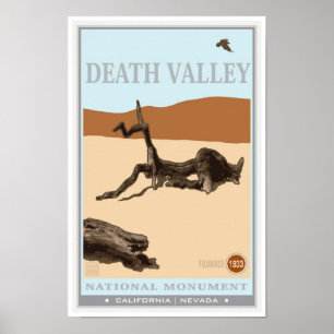 Nationaal park Death Valley 4 Poster