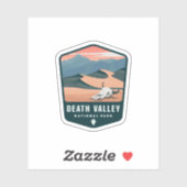 Nationaal park Death Valley | Afgesneden Sticker (Vel)