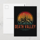 Nationaal park Death Valley Briefkaart (Voorkant / Achterkant)