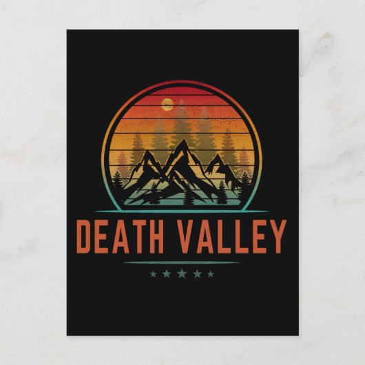 Nationaal park Death Valley Briefkaart (Voorkant)