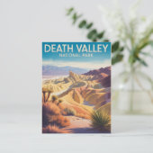 Nationaal park Death Valley Briefkaart (Staand voorkant)