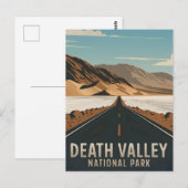 Nationaal Park Death Valley  Briefkaart (Voorkant / Achterkant)