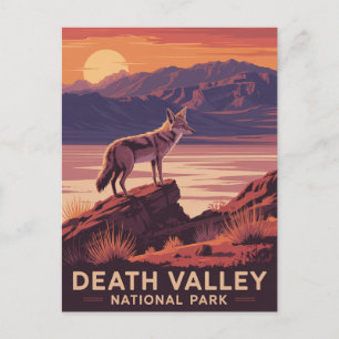 Nationaal park Death Valley Briefkaart