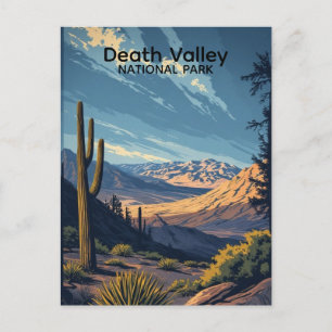 Nationaal park Death Valley Briefkaart