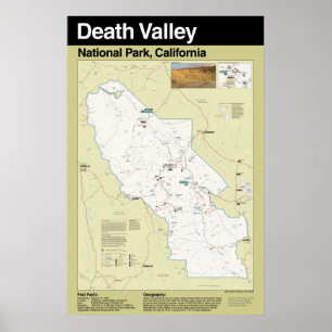 Nationaal park Death Valley Large Poster