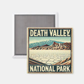 Nationaal park Death Valley Magneet (Voorkant / Achterkant)