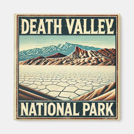 Nationaal park Death Valley Magneet (Voorkant)