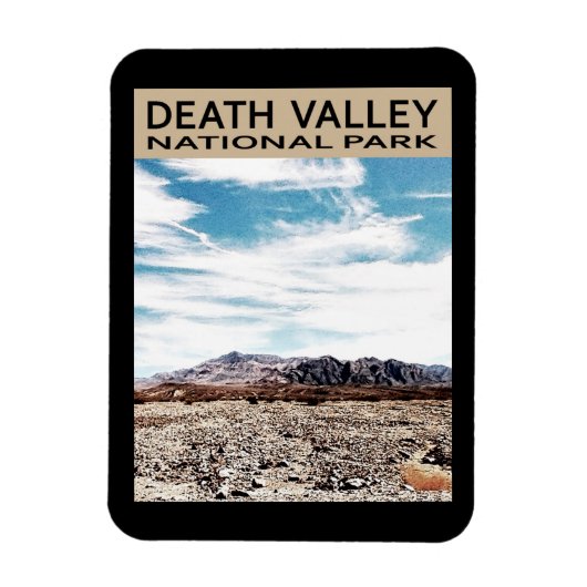 Nationaal park Death Valley Magneet (Verticaal)