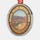 Nationaal park Death Valley Metalen Ornament (Links)