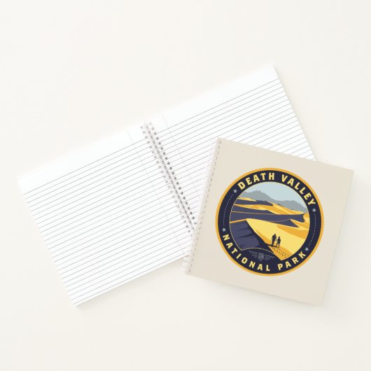 Nationaal park Death Valley Notitieboek (Binnen)
