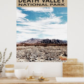 Nationaal park Death Valley Poster (Keuken)