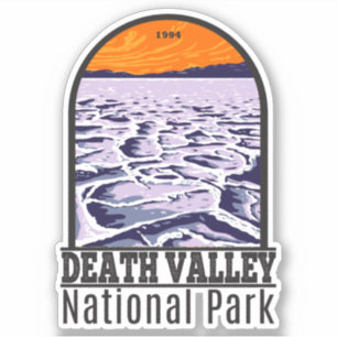 Nationaal Park Death Valley  Sticker