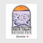 Nationaal Park Death Valley  Sticker (Vel)
