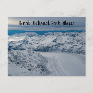 Nationaal park Denali Alaska Feestdagenkaart