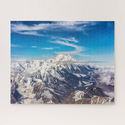 Nationaal Park Denali Alaska. Legpuzzel (Horizontaal)