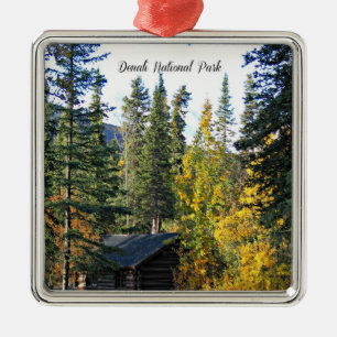 Nationaal Park Denali, Alaska Metalen Ornament