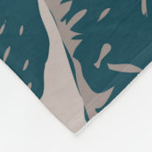 Nationaal park Denali Alaska Mount Hunter  Fleece Deken (Hoek)