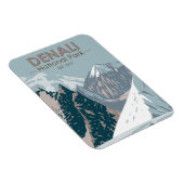 Nationaal park Denali Alaska Mount Hunter  Magneet (Rechterzijde)